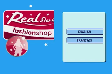 Real Stories - Fashion Shop (Europe) (En,Fr) screen shot title